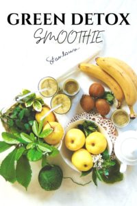 How to make an apple & spinach detox smoothie