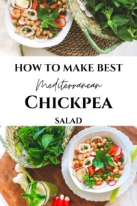 How to Make best Mediterranean Chickpea Salad