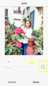 how to get white borders on your Insta pics22