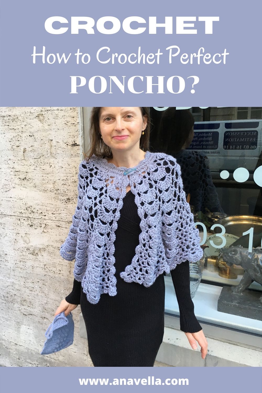 How to Crochet Perfect Easy Poncho