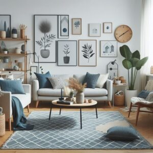 HOME INTERIOR Living room: a place where the conversation takes place